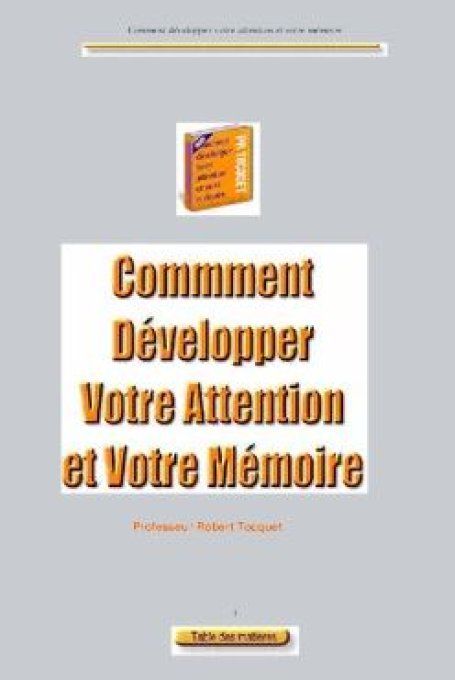 Attention MEMOIRE