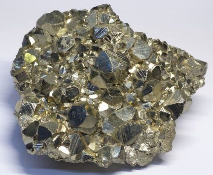 Pyrite mini-Prospérité en bouteille